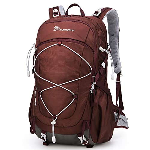 MOUNTAINTOP 40L Hiking Backpack for Women Outdoor Backpack with Rain Cover for Camping,Cycling and Traveling