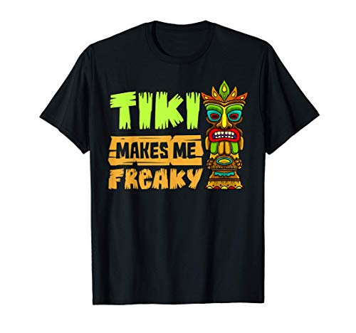 Hawaiian Tiki Bar Torches Drinks T-Shirt