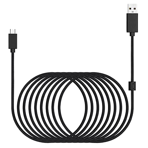 weishan Micro USB Audio Cable Replacement for Logitech G633 G933 Headset for Charging or Aux Braided 6 ft