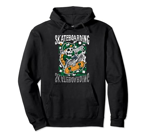 Santa Cruz Skateboarding Skull Skateboard Street Wear Pullover Hoodie