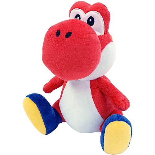 Little Buddy 1389 Super Mario All Star Collection Red Yoshi Plush, 7'