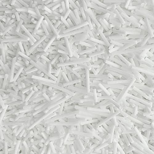 Sodium Cocoyl Isethionate Noodles by Soapeauty for Skin & Hair Care - SCI Natural Surfactant Used for Making Bubble Baths, Bath Bombs, Shampoo Bars (16 oz)