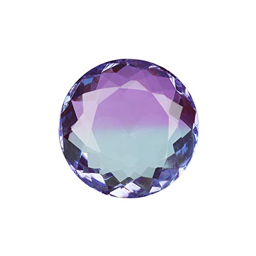 REAL-GEMS Multi Color Ametrine 85.25 Ct Round Shaped Used for Jewelry Making