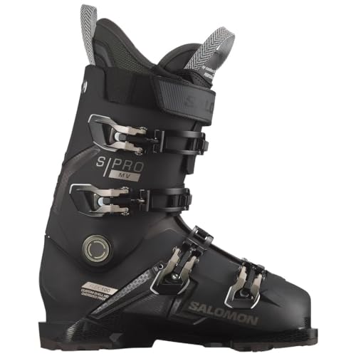 Salomon S Pro MV 100 GW Ski Boot Mens Black/Titanium/Beluga 29.5