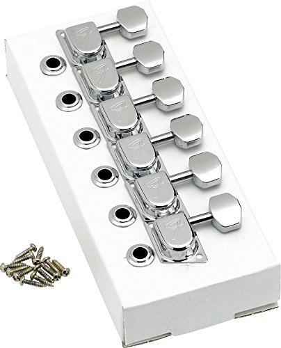 Fender 70s 'F' Style Guitar Tuning Machines/Chrome, Set of 6