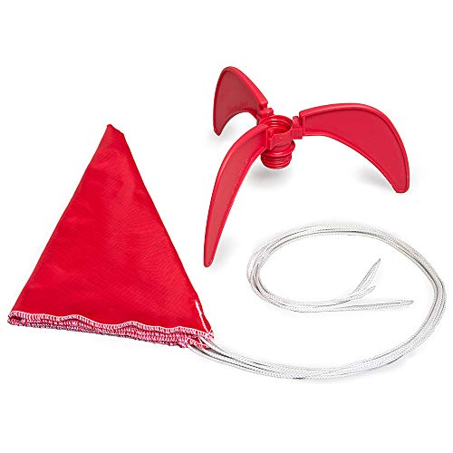 Relationshipware StratoFins Screw-on Water Rocket Fins + Parachute Kit