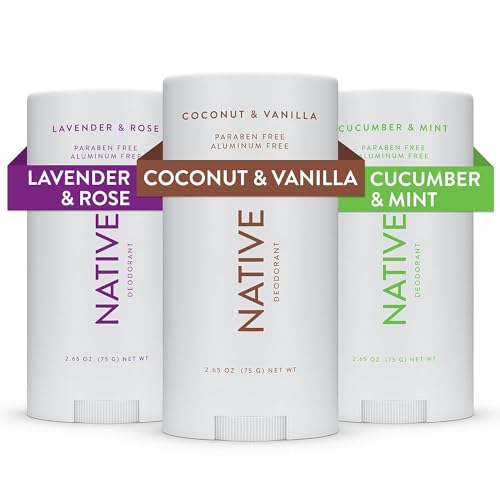 Native Deodorant Contains Naturally Derived Ingredients, 72 Hour Odor Control | Deodorant for Women and Men, Aluminum Free with Baking Soda, Coconut Oil and Shea Butter | Classic