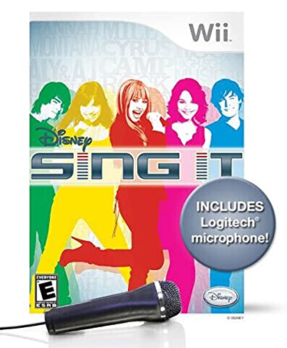 Wii Disney Sing It Bundle with Microphone