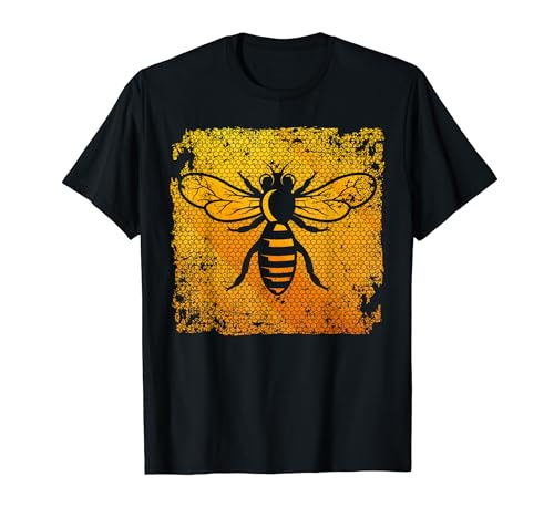 Funny Vintage Bee Designs For Men Women Beekeeping Honey Bee T-Shirt