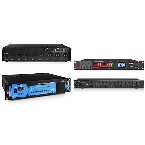 Pyle PS900 Audio/Video AC Power Conditioner 10 Outlet Power Sequencer Conditioner