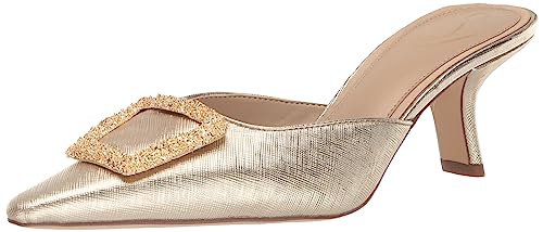 Sam Edelman Women's Brit Pump, Gold Leaf, 8.5