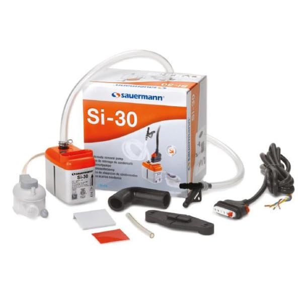 Sauermann SI-30-230V Mini Condensate Removal Pump for up to 5.6 Ton Air Conditioners, 230V