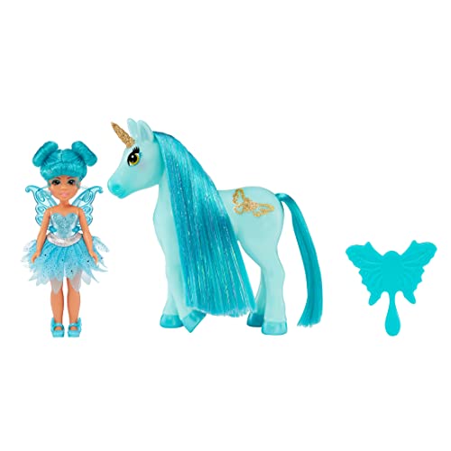 MGA Entertainment Dream Bella Color Change Surprise Little Fairies 5.5' Doll and Little Unicorn, Toy for Kids Ages 3, 4, 5+, 2 Count (Pack of 1)
