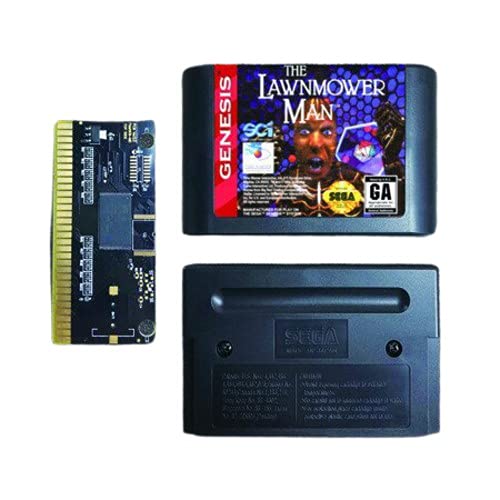 Retro Game The Lawnmower Man 16 Bit MD Game Card For Sega Megadrive Genesis Video Game Console Cartridge (NTSC-U)