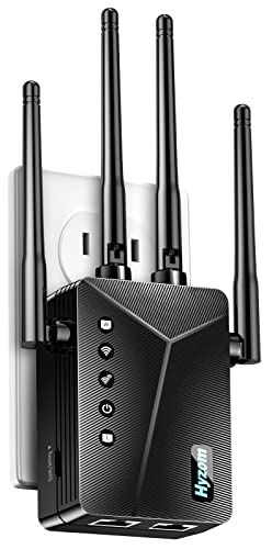 2024 Extendtecc WiFi Extender Signal Booster | New Gen 5X Faster Than Ever Signal Amplifier for Home, Longest Range Internet Boosters WiFi Repeater with Ethernet Port | Coverage up to 9,882 sq.ft