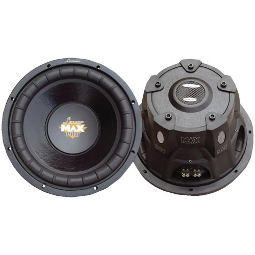 Lanzar MAXP104D MaxPro Series Small 4Ω Dual Subwoofer (10', 1,200 Watts)