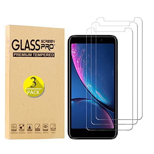 Tznzxm [3 Pack] for Hot Pepper Serrano 3 Tempered Glass Screen Protector, Case Friendly 9H Hardness HD Clear [Anti-Scratch] [Bubble Free] [Anti-Fingerprint] Film for Hot Pepper Serrano 3