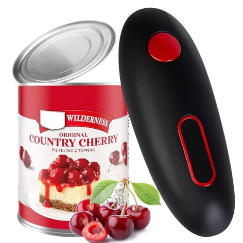 Electric Can Opener, No Sharp Edge Can Opene, One-Touch Electric Can Opener with Auto Shut,Best Kitchen Gadgets Electric Can Openers For Seniors With Arthritis-P1