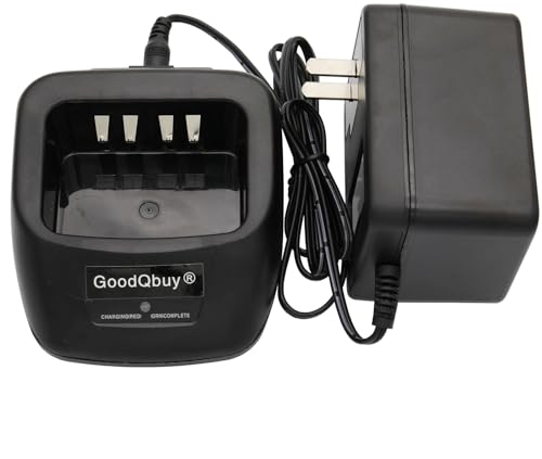 KSC-F6 Charger is Compatible with Kenwood Radio TH-F6 TH-F6A TH-F7 TH-F7E Walkie Talkie PB-42L