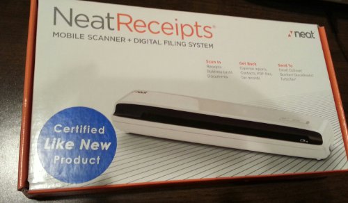 NeatReceipts Mobile Scanner and Digital Filing System - PC