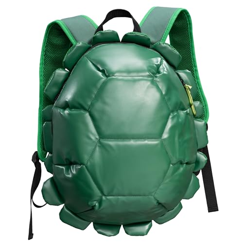 Super Hero Turtle Shell Backpack with 4 Ninja Masks Halloween Costume Cosplay