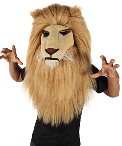 HPO Adult Unisex Novelty Lion Wig