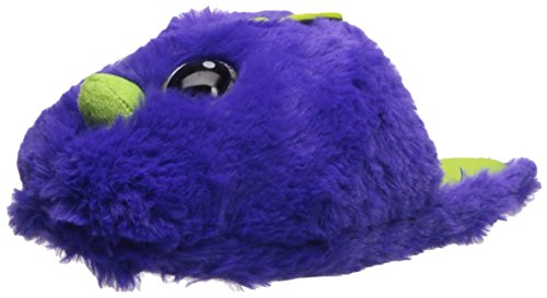 Hatchimals Girl's Draggle Plush Novelty Scuff Slippers, Purple, Girl's Dual Size 2/3 Child US Little Kid