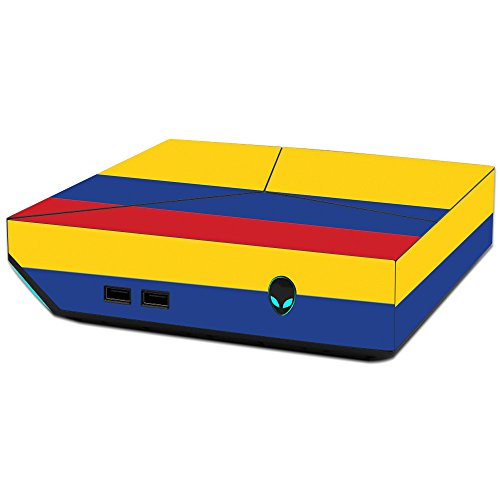 MightySkins Skin Compatible with Alienware Steam Machine - Colombian Flag | Protective, Durable, and Unique Vinyl Decal wrap Cover | Easy to Apply, Remove, and Change Styles | Made in The USA