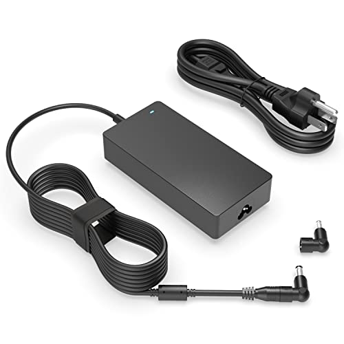 180W AC Charger Fit for MSI GF63 GF75 GS65 GS66 GF62 GF72 GF65 GS63 GS73 GS40 GS43 GS75 GE72 GE70 GE62 GL62 M VR MVR GL72 Apache Stealth Thin Phantom Pro Laptop Supply Adapter Power