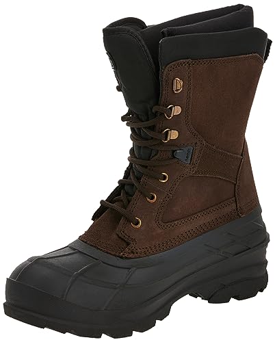 Kamik Men's Nationplus Snow Boot, Dark Brown, 8.5 W