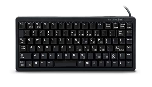 Cherry G84 Ultraslim Keyboard, Black - 83 Keys, G84-4100LCMUS-2