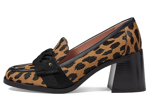 Kate Spade New York Leandra Heel Modern Leopard/Light Tobacco 8.5 M
