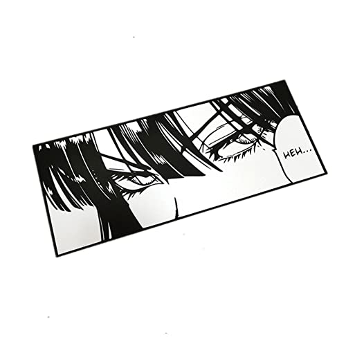 Cartoon Girl Anime Peeping Eyes Yeah Girl Motorbike Helmet Vinyl Automobile Tail Window Stickers Car Styling Decals