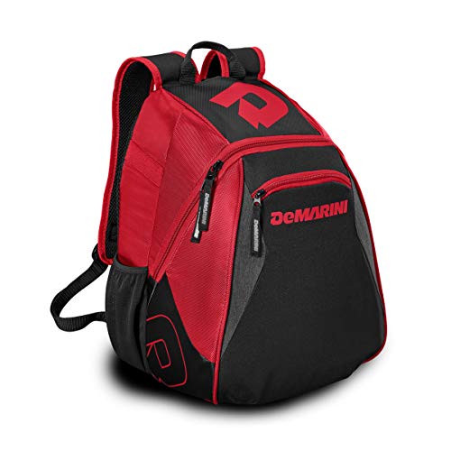 DeMarini Voodoo Junior Baseball Backpack - Scarlet