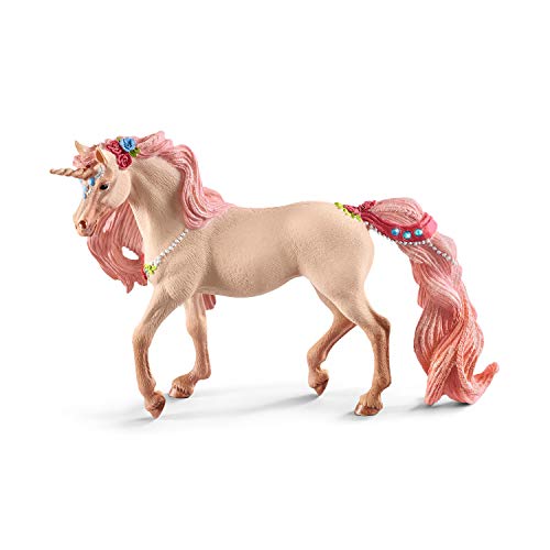 Schleich bayala Animal Figurine, Unicorn Toys for Girls and Boys 5-12 years old, Decorated Unicorn Mare