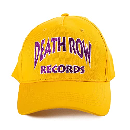 Crooks & Castles Death Row Records Core Essential Hat, Gold, One Size