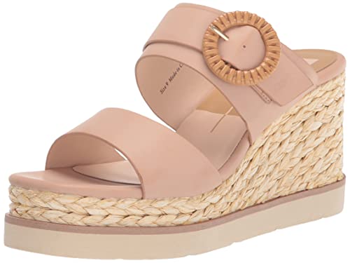 Dolce Vita Women's Lauryn Espadrille Wedge Sandal, Blush Stella, 8