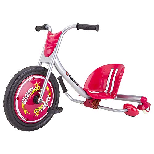 Razor 360 Caster Trike for Kids Ages 6+ - Replaceable Spark cartridges, Lightweight, MX Style Handlebars, for Riders up to 160 lbs