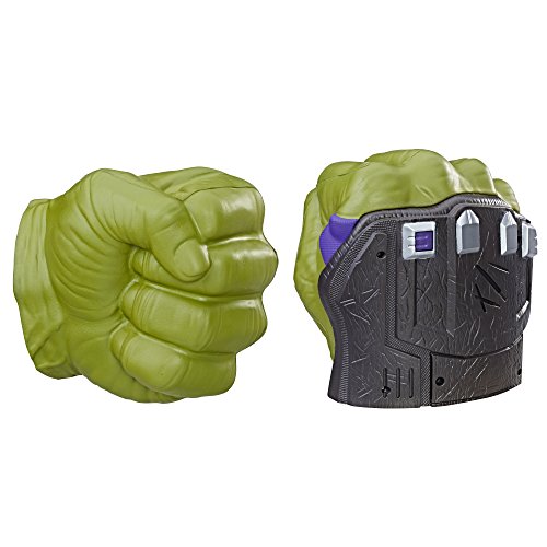 Avengers Marvel Thor: Ragnarok Hulk Smash FX Fists – Motion Activated Sounds, Smash Into Action Like The Hulk – For Ages 5 Plus