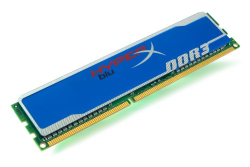 Kingston Technology HyperX Blu 2 GB 1333 (PC3 10666) 240-Pin DDR3 SDRAM KHX1333C9D3B1/2G