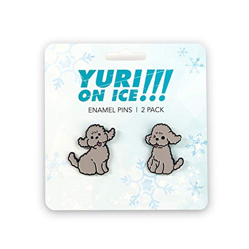 JustFunky Yuri on Ice Collectibles | Yuri Poodles Collector Pin | Japanese Collection