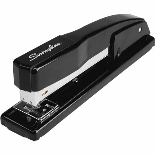 Swingline Commercial Stapler, 20 Sheet Capacity, Jam Free, Metal, Black (44401)