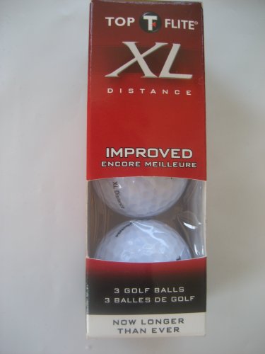 Top Flite XL Distance Set of 3 Golf Balls