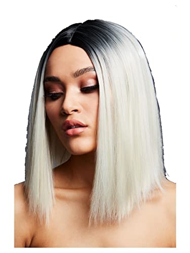 Smiffys Fever Kylie Wig, Ice Blonde