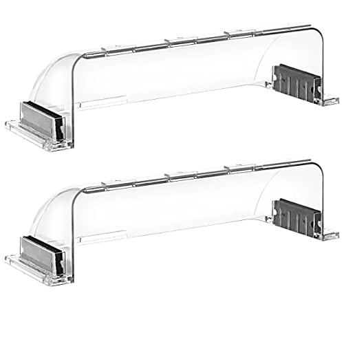 2 Pack Air & Heat Deflector for Vents, Sidewalls and Ceiling Registers, Adjustable from 8.5' to 15'