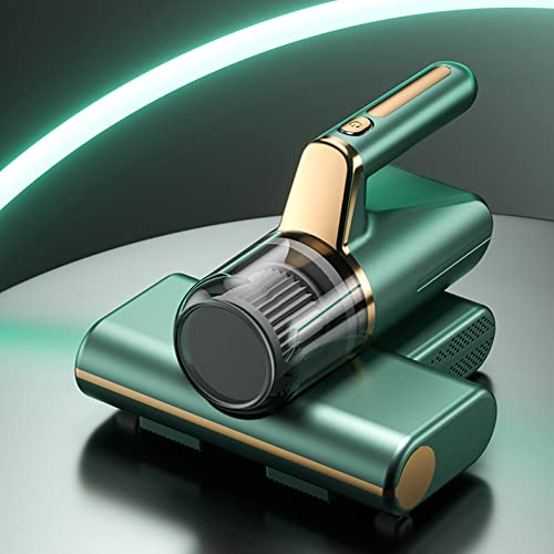 LADIGASU Bed Vacuum Cleaner, Mattress Vacuum Cleaner 8KPa Handheld Deep Mattress Cleaner High-Frequency Double Beat Suitable for Bedding Sofa Other Fabric Surfaces