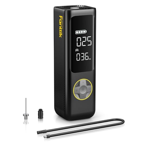 Fanttik X8 APEX Tire Inflator Portable Air Compressor, 2X Faster Inflation, 150PSI Cordless with LCD Dual Screen, Suitable for MPV, Cars, E-Bikes, Motorcycles, For Up to 26.3 Inch Tires