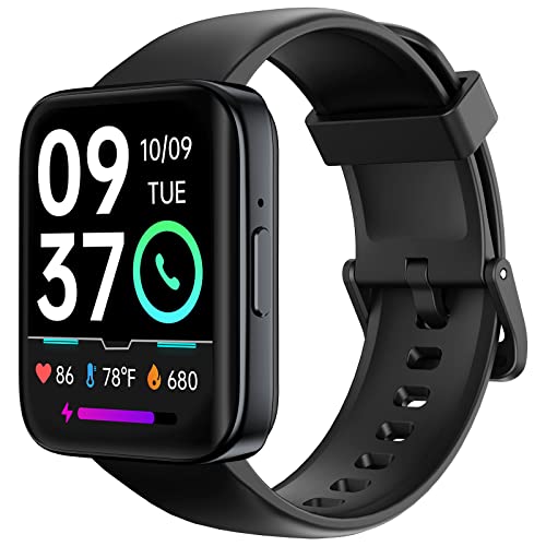 SKG Smart Watch Make/Answer Call for Men Women, GPS Fitness Tracker with 100+ Sports, SpoO2 Heart Rate Sleep Stress Monitor, IP68 Waterproof, 1.78' AMOLED Smartwatch for Android iOS iPhones, V9 Pro