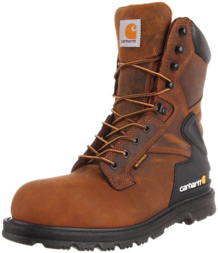 Carhartt Men's CMW8200 8 Steel Toe Work Boot,Bison Brown,10 M US
