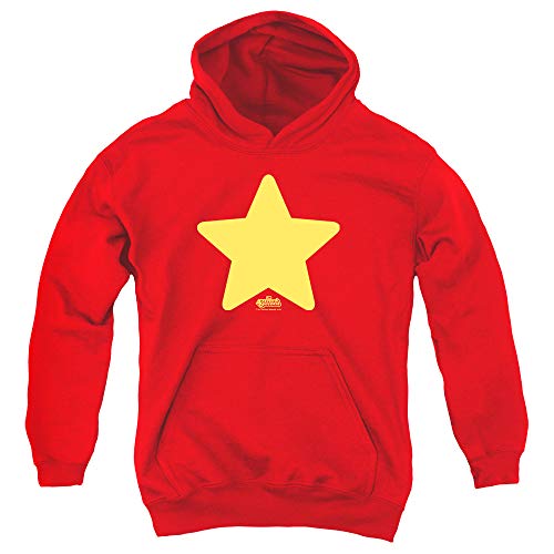 Popfunk Steven Universe Star Cartoon Network Kids Youth Pullover Hoodie & Stickers (Large)
